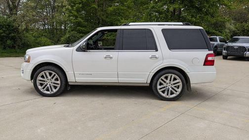White Platinum Tri-Coat Metallic 2016 Ford Expedition Platinum