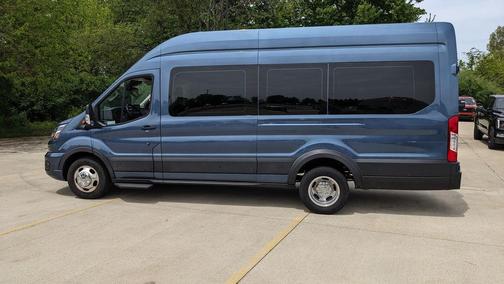 Blue Metallic 2023 Ford Transit-350 XLT