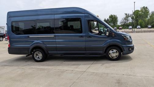 Blue Metallic 2023 Ford Transit-350 XLT