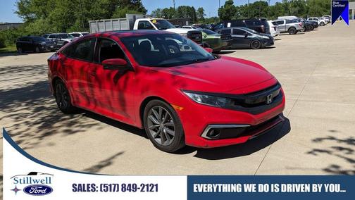 Rallye Red 2019 Honda Civic EX