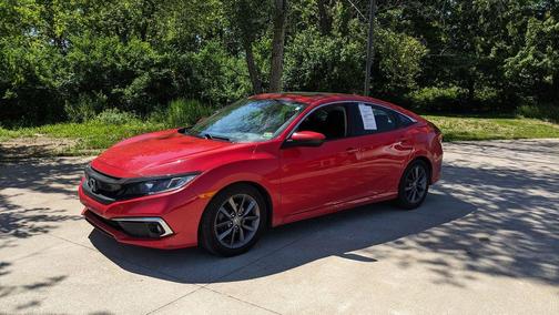 Rallye Red 2019 Honda Civic EX