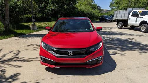 Rallye Red 2019 Honda Civic EX
