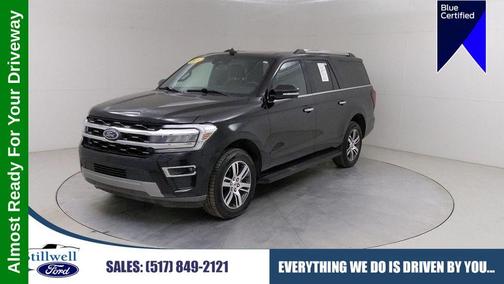 Agate Black Metallic 2024 Ford Expedition Max Limited