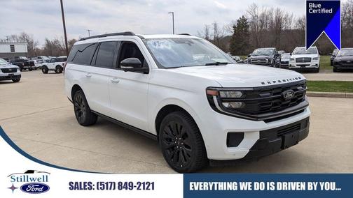 Oxford White 2025 Ford Expedition Max Platinum