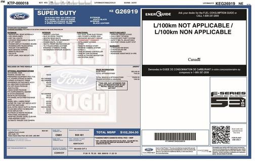 2019 Ford F-450 Platinum