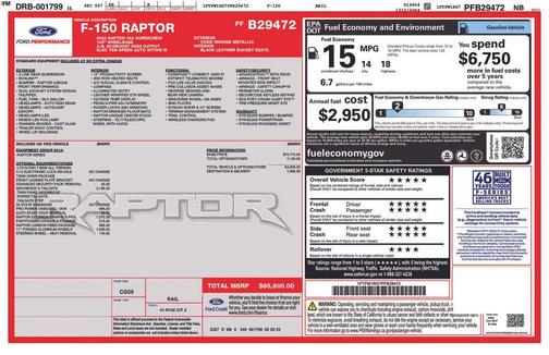 2023 Ford F-150 Raptor