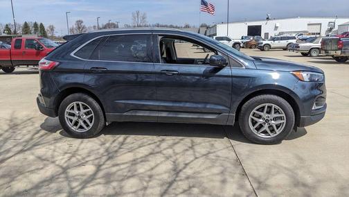 Stone Blue Metallic 2024 Ford Edge SEL