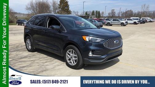 Stone Blue Metallic 2024 Ford Edge SEL