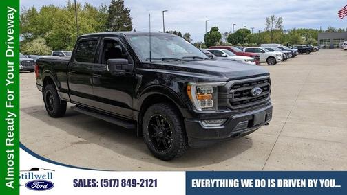 Agate Black Metallic 2023 Ford F-150 XLT
