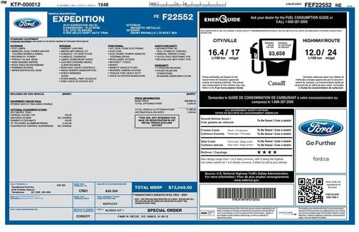 2015 Ford Expedition EL Platinum