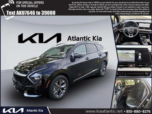 Ebony Black 2023 Kia Sportage SX