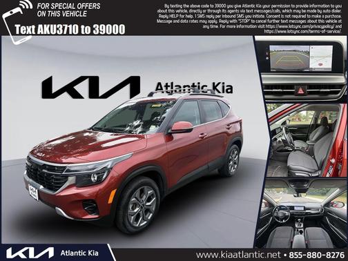 Mars Orange 2024 Kia Seltos S