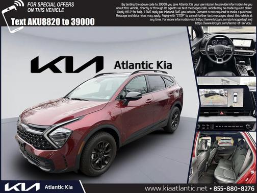Dawning Red 2025 Kia Sportage X-Pro Prestige SUV