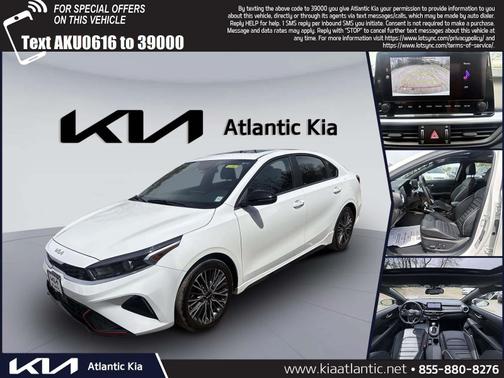 Snow White Pearl 2024 Kia Forte GT-Line