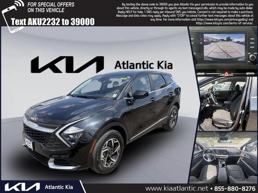 Fusion Black 2023 Kia Sportage LX