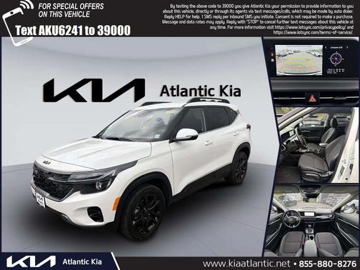 Snow White Pearl 2025 Kia Seltos X-Line