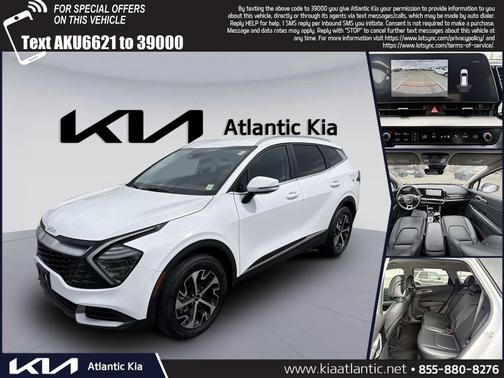 Glacial White Pearl 2025 Kia Sportage EX