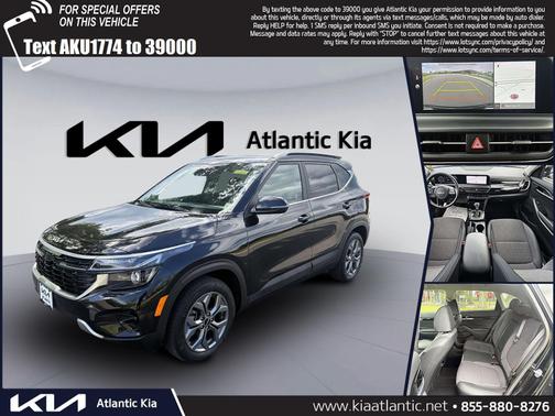 Fusion Black 2024 Kia Seltos S