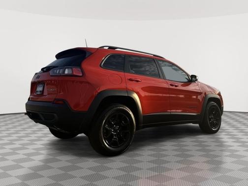 Spitfire Orange Clearcoat 2021 Jeep Cherokee Trailhawk