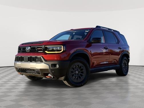 Radiant Red Metallic II 2026 Honda Passport AWD TrailSport