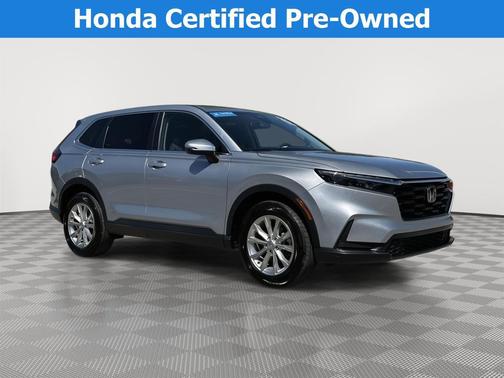 Lunar Silver Metallic 2023 Honda CR-V EX AWD