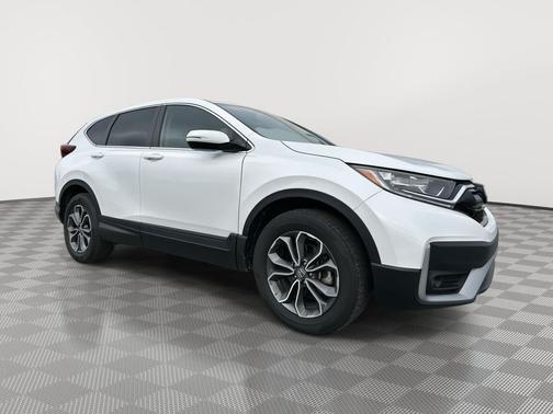 Platinum White Pearl 2022 Honda CR-V AWD EX-L