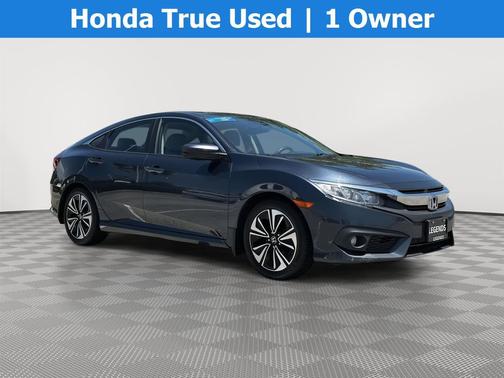 Cosmic Blue Metallic 2016 Honda Civic EX-T