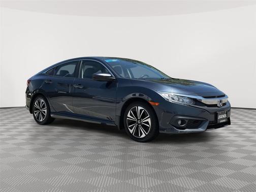 Cosmic Blue Metallic 2016 Honda Civic EX-T