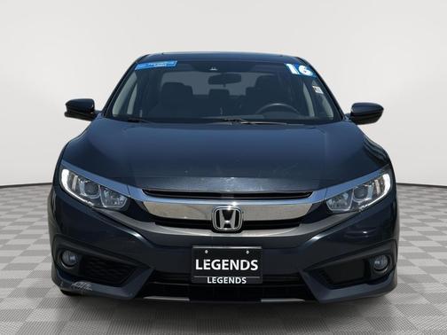 Cosmic Blue Metallic 2016 Honda Civic EX-T