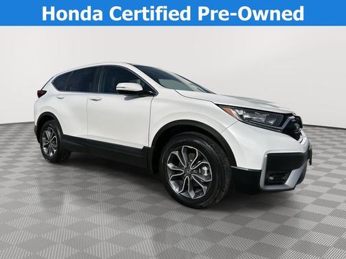 Platinum White Pearl 2022 Honda CR-V AWD EX