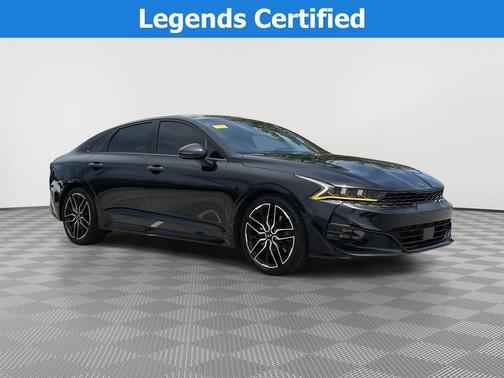 Ebony Black 2021 Kia K5 GT