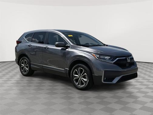 Modern Steel Metallic 2021 Honda CR-V AWD EX