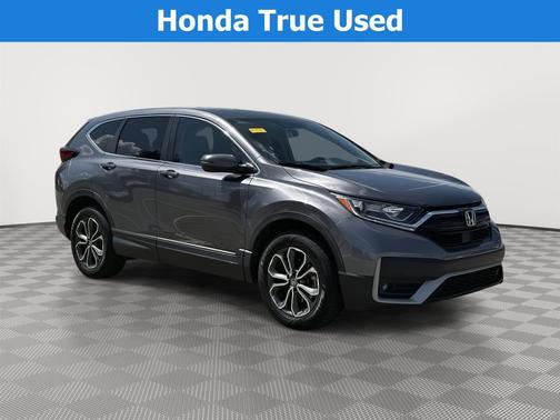 Modern Steel Metallic 2021 Honda CR-V AWD EX
