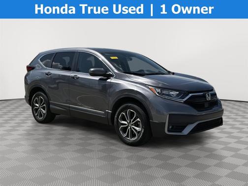 Modern Steel Metallic 2021 Honda CR-V AWD EX