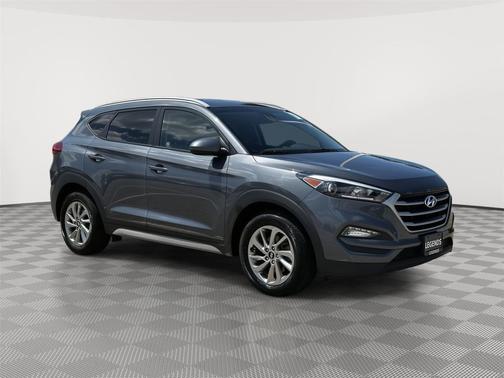 Coliseum Gray 2018 Hyundai TUCSON SEL