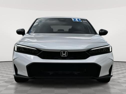 Platinum White Pearl 2026 Honda Civic Sport