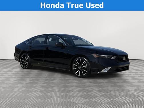 Crystal Black Pearl 2024 Honda Accord Hybrid Touring