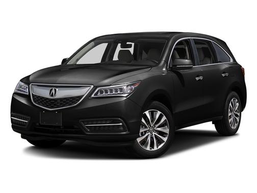 Crystal Black Pearl 2016 Acura MDX 3.5L w/Technology Package
