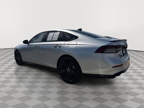 Solar Silver Metallic 2026 Honda Accord Hybrid Sport-L