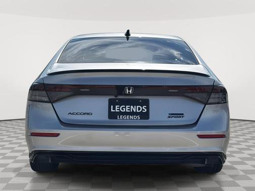 Solar Silver Metallic 2026 Honda Accord Hybrid Sport-L