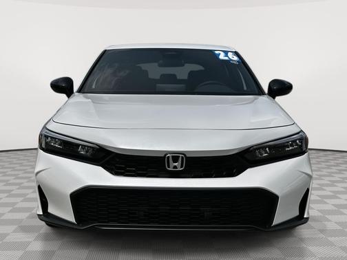 Platinum White Pearl 2026 Honda Civic Sport