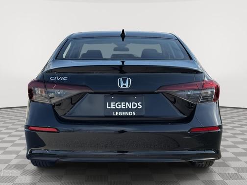 Crystal Black Pearl 2026 Honda Civic LX