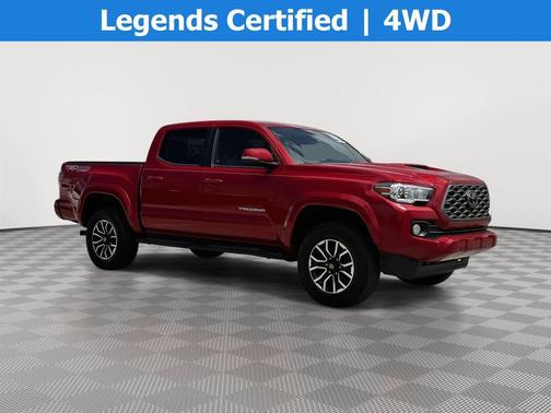 Barcelona Red Metallic 2022 Toyota Tacoma TRD Sport