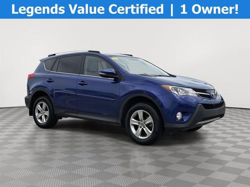 Blue Crush Metallic 2015 Toyota RAV4 XLE
