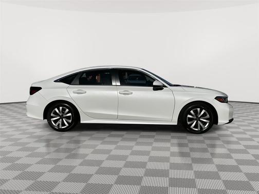 Platinum White Pearl 2026 Honda Civic LX