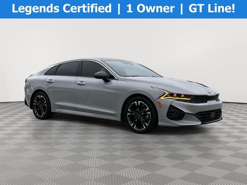 Wolf Gray 2021 Kia K5 GT-Line