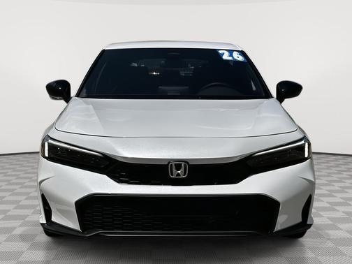 Platinum White Pearl 2026 Honda Civic Sport