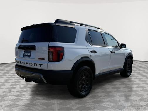 Platinum White Pearl 2026 Honda Passport AWD TrailSport Elite Blackout