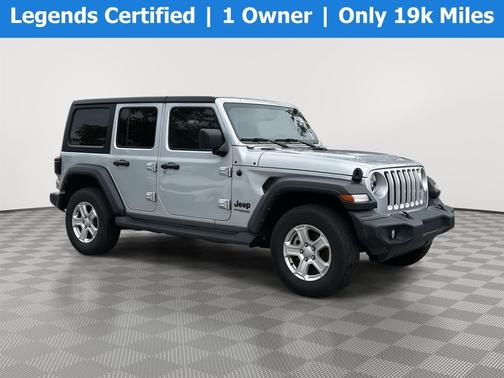 Silver Zynith Clearcoat 2022 Jeep Wrangler Unlimited Sport
