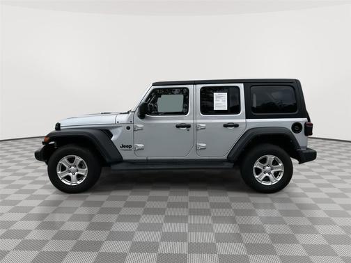 Silver Zynith Clearcoat 2022 Jeep Wrangler Unlimited Sport